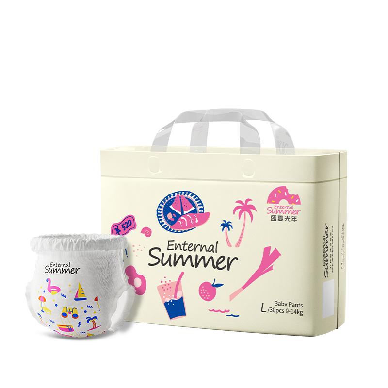 Enternal Summer Momo Cha Series Nappy Pants Pack – Everyday Comfort & Absorbency Enternal Summer